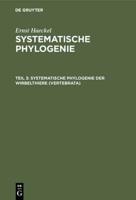 Systematische Phylogenie der Wirbelthiere (Vertebrata)