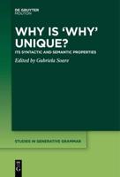 Why Is 'Why' Unique?