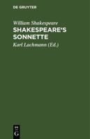 Shakespeare's Sonnette