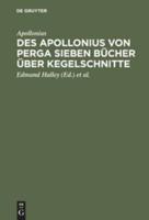 Des Apollonius Von Perga Sieben Bücher Über Kegelschnitte