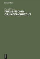 Preuisches Grundbuchrecht