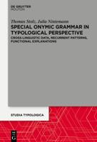 Special Onymic Grammar in Typological Perspective