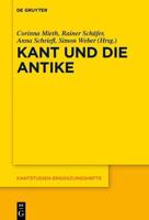 Kant Und Die Antike