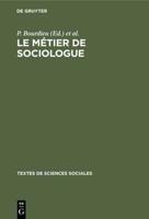 Le Métier De Sociologue