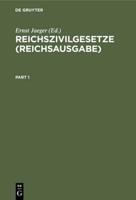Reichszivilgesetze (Reichsausgabe)