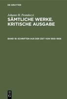 Schriften Aus Der Zeit Von 1805-1806