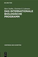 Das internationale biologische Programm