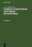 Corpus Scriptorum Historiae Byzantinae. Pars XVII: Procopius. Volumen III