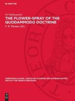 The Flower-Spray of the Quodammodo Doctrine