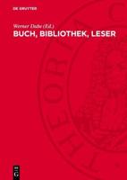 Buch, Bibliothek, Leser