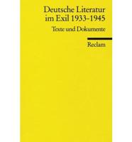 Deutsche Literatur Im Exil