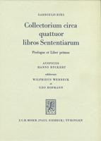 Collectorium Circa Quattuor Libros Sententiarium