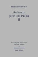 Studien Zu Jesus Und Paulus II