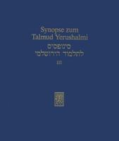 Synopse Zum Talmud Yerushalmi