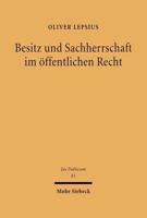 Besitz Und Sachherrschaft Im Offentlichen Recht