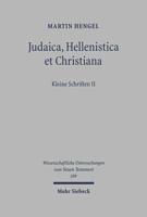 Judaica, Hellenistica Et Christiana