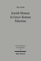 Jewish Women in Greco-Roman Palestine