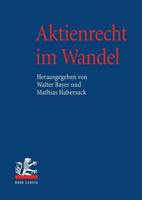 Aktienrecht Im Wandel