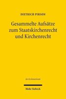 Gesammelte Beitrage Zum Kirchenrecht Und Staatskirchenrecht