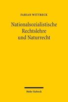 Nationalsozialistische Rechtslehre Und Naturrecht