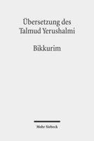 Ubersetzung Des Talmud Yerushalmi