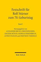 Festschrift Fur Rolf Sturner Zum 70. Geburtstag