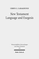 New Testament Language and Exegesis