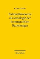 Nationalokonomie Als Soziologie Der Kommerziellen Beziehungen