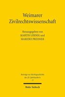 Weimarer Zivilrechtswissenschaft
