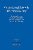 Volkerrechtsphilosophie Der Fruhaufklarung