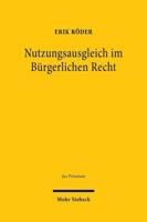 Nutzungsausgleich Im Burgerlichen Recht