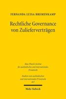 Rechtliche Governance Von Zuliefervertragen