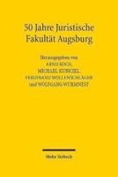 50 Jahre Juristische Fakultat Augsburg