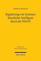 Regulierung Von Systemen Künstlicher Intelligenz Durch Die DSGVO