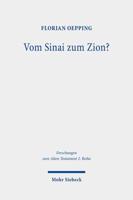 Vom Sinai Zum Zion?