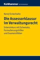 Die Assessorklausur Im Verwaltungsrecht