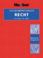 Taschenworterbuch Recht: Deutsch - Englisch