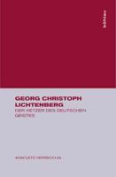 Verrecchia, A: Georg Christoph Lichtenberg