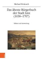 Das Älteste Bürgerbuch Der Stadt Linz (16581707)