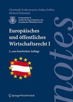 Europaisches und offentliches Wirtschaftsrecht I