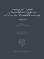 Prevention and Treatment of Delayed Ischaemic Dysfunction in Patients With Subarachnoid Haemorrhage