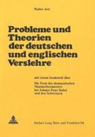 Probleme Und Theorien Der Deutschen Und Englischen Verslehre