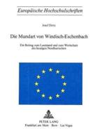 Die Mundart Von Windisch-Eschenbach