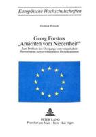 Georg Forsters «Ansichten Vom Niederrhein>>