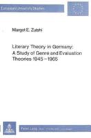 Literary Theory in Germany