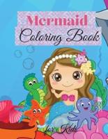 Mermaid Coloring Book for Kids