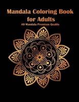 Mandala Coloring Book for Adults