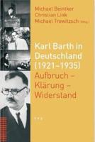 Karl Barth in Deutschland (1921-1935)