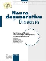 Significance of Serum Anticholinergic Activity Index in Alzheimer's Disease