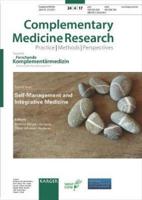Complementary Medicine Research Volume 24. Special Issue, Self-Management and Integrative Medicine